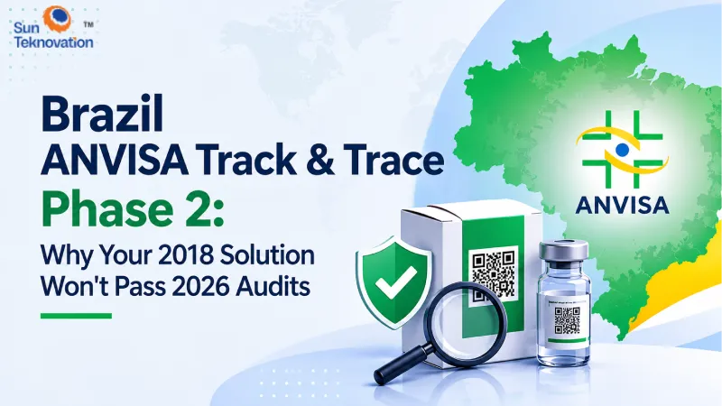 Brazil ANVISA Track & Trace Phase 2: Why Your 2018 Solution Won't Pass 2026 Audits