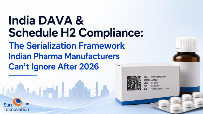 India DAVA & Schedule H2 Compliance: The Serialization Framework Indian Pharma Manufacturers Can't Ignore After 2026