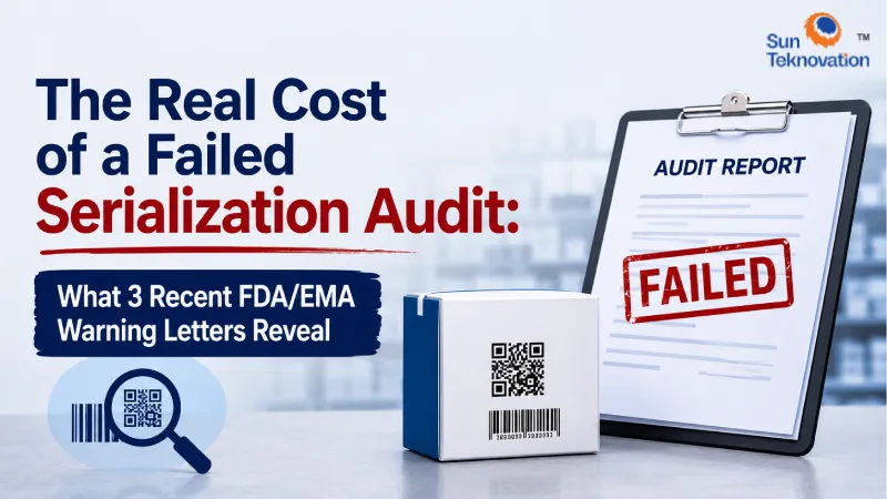 The Real Cost of a Failed Serialization Audit: What 3 Recent FDA/EMA Warning Letters Reveal